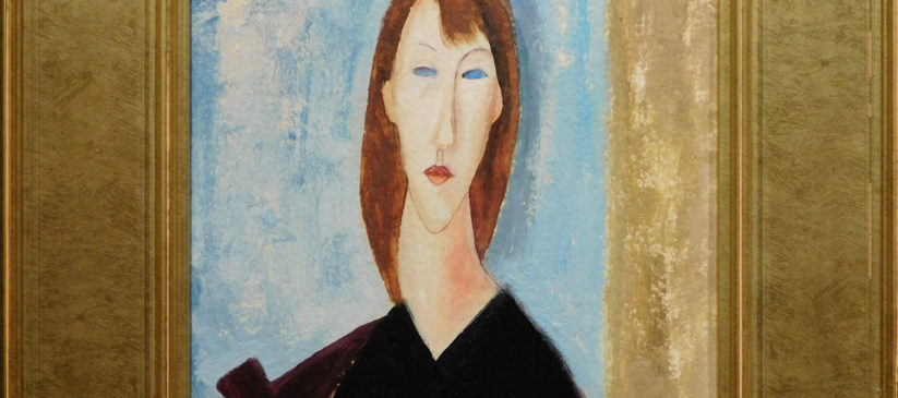 Amedeo Modigliani Christina Vintage Pression